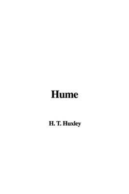 Hume by H. T. Huxley image