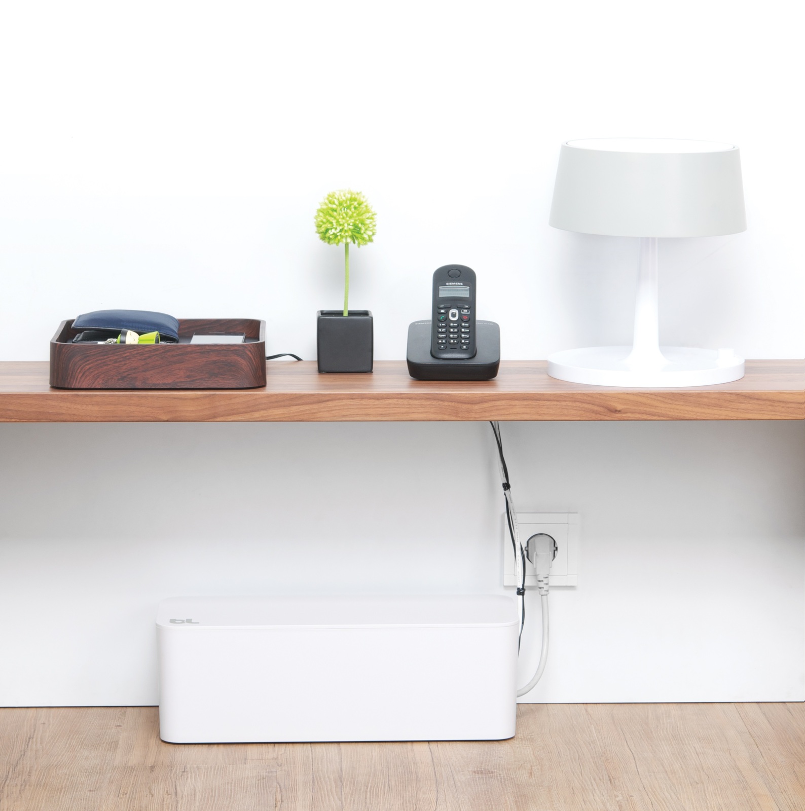 Bluelounge CableBox Cable Management Solution - White image