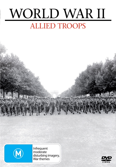 World War II - Allied Troops on DVD image