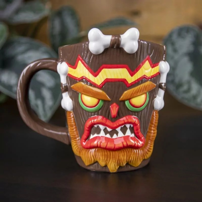 Crash Bandicoot Uka Uka Shaped Mug image