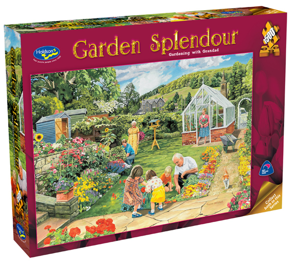 Holdson: Garden Splendor 1500pc - Gardening With Grandad image