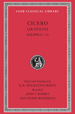 Philippics 7-14 on Hardback by Cicero