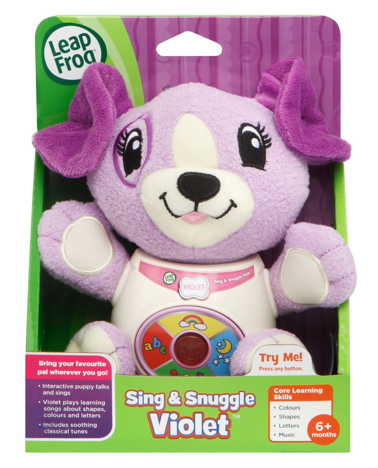 Leapfrog - Sing & Snuggle Violet