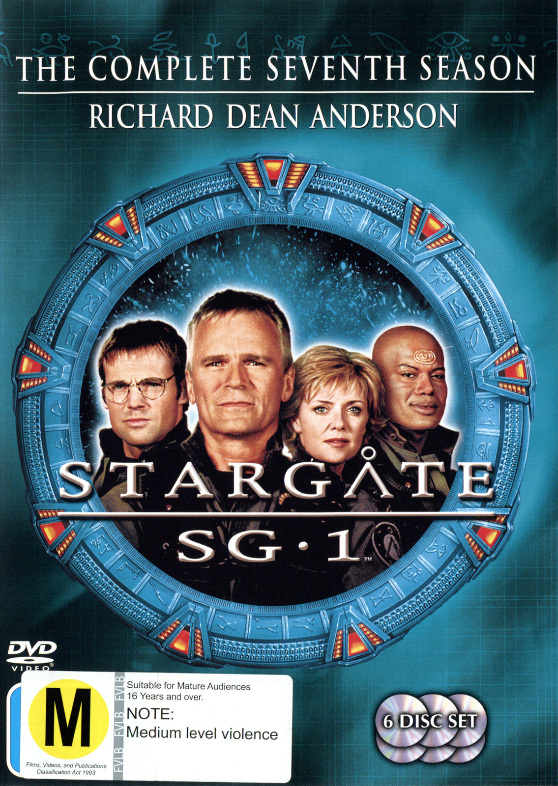 Stargate SG-1 - Season 7 (6 Disc Set) (New Packaging) on DVD image
