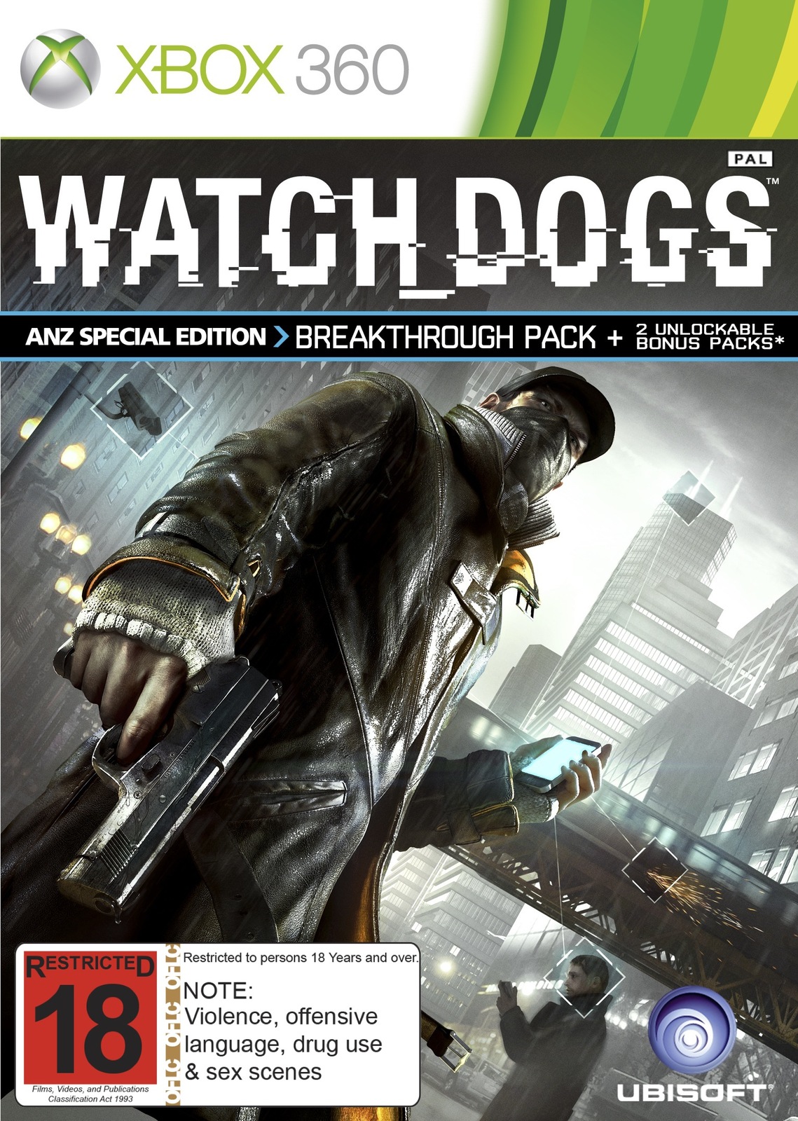 Watch Dogs ANZ Special Edition on X360