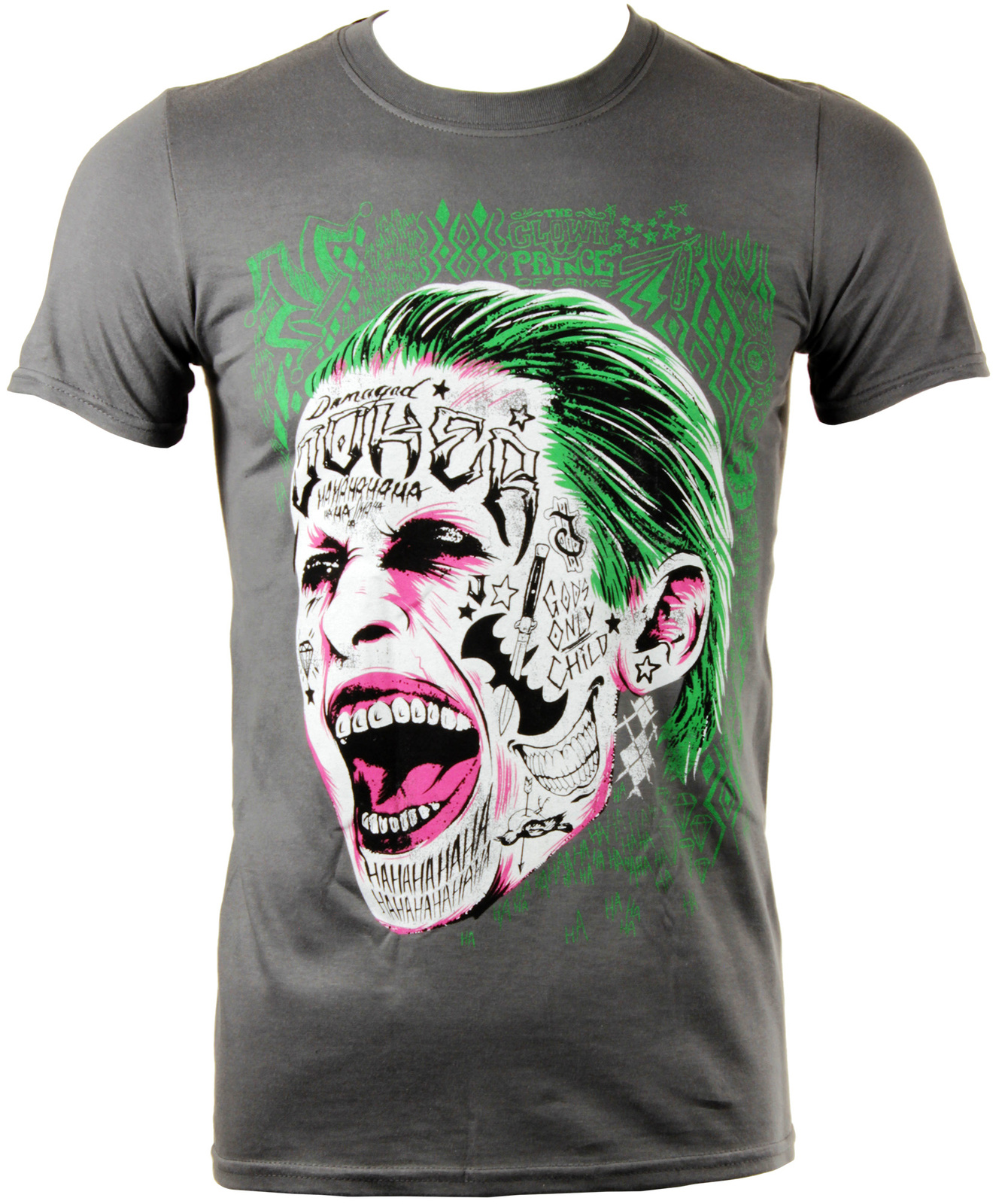 Suicide Squad Joker Face T-Shirt (Small)