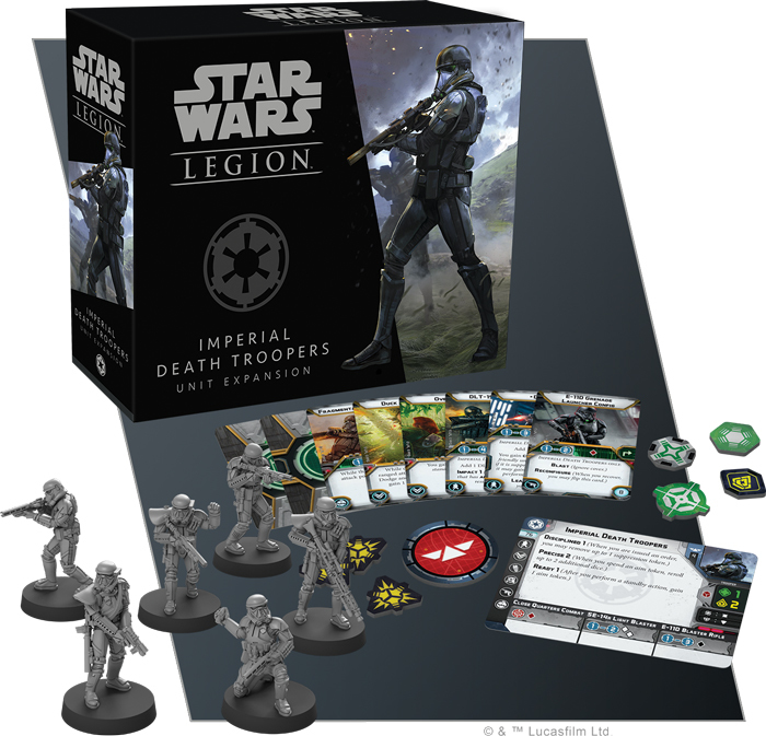 Star Wars Legion: Imperial Death Troopers Unit Expansion image