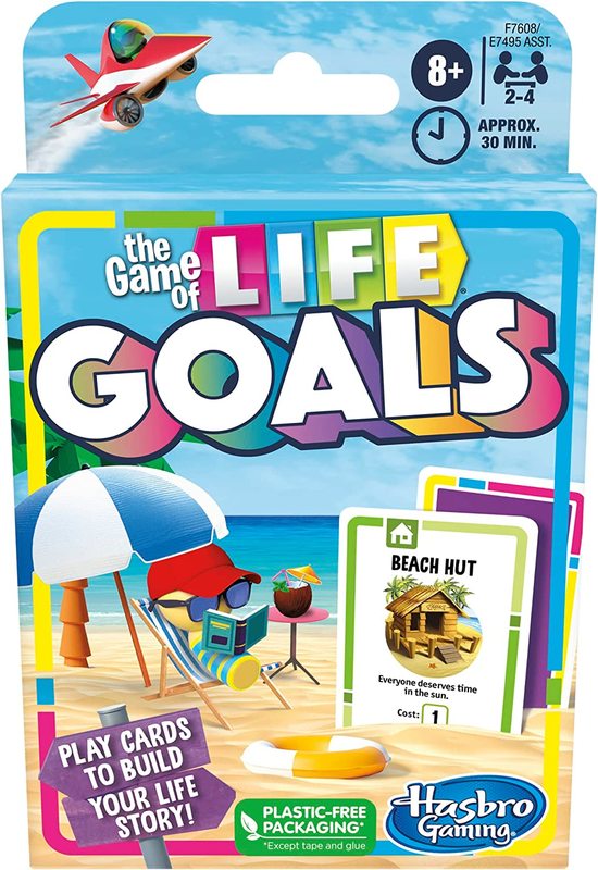 The Game of Life Goals Board Game at Mighty Ape Australia