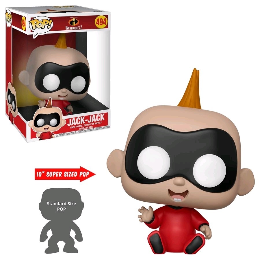 The Incredibles: Jack-Jack - 10" Super Sized Pop! Vinyl Figure image