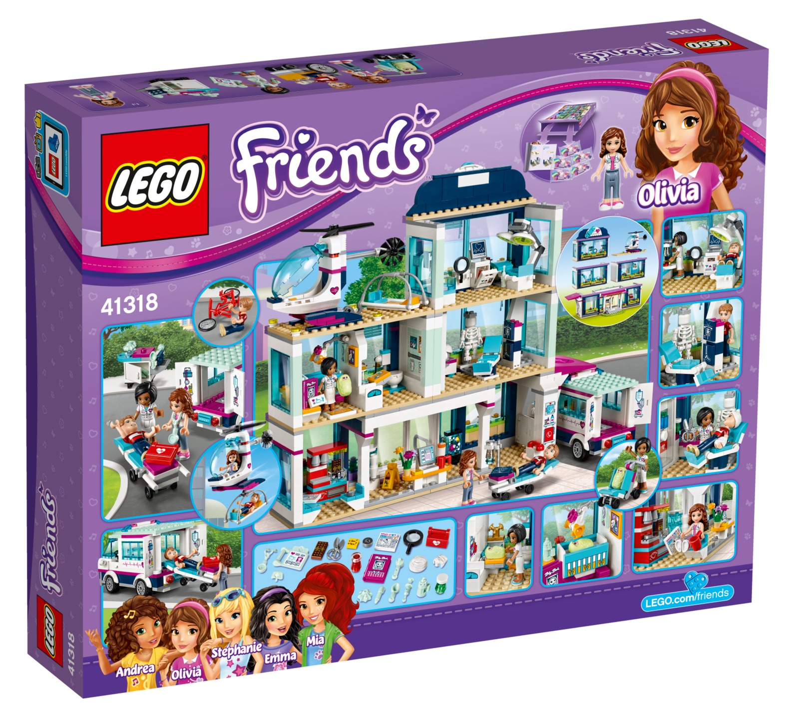 LEGO Friends - Heartlake Hospital (41318) image