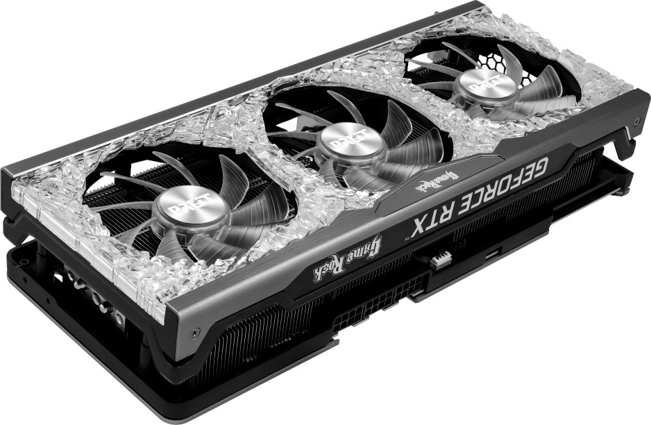 NVIDIA GeForce RTX 3080 GameRock OC 10GB Palit GPU image
