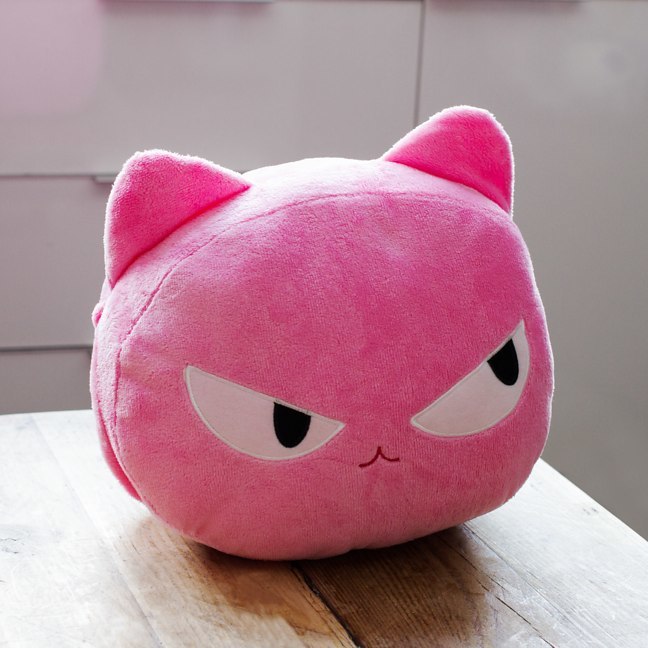 Cat Nap Cushion - Pink