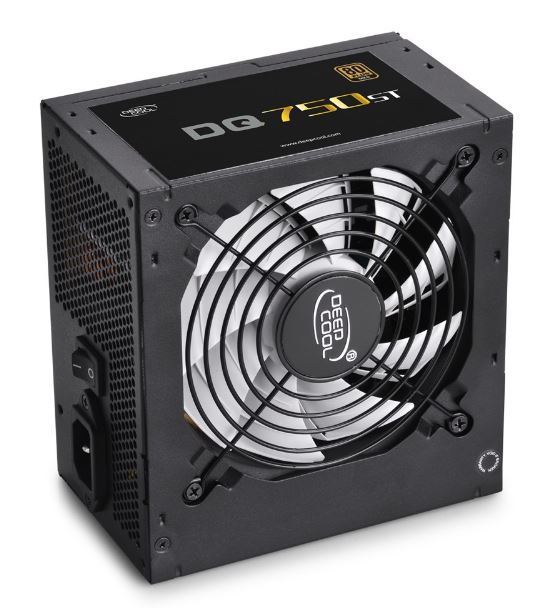 750W Deepcool DQ750ST 80plus gold PSU image