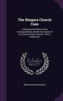 The Niagara Church Case by Henry Dunbar Reynolds image