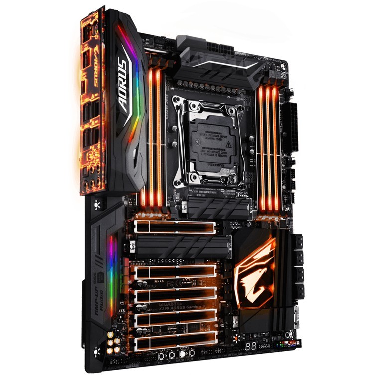 Gigabyte Aorus X299 AORUS Gaming 9 ATX X299 Motherboard image