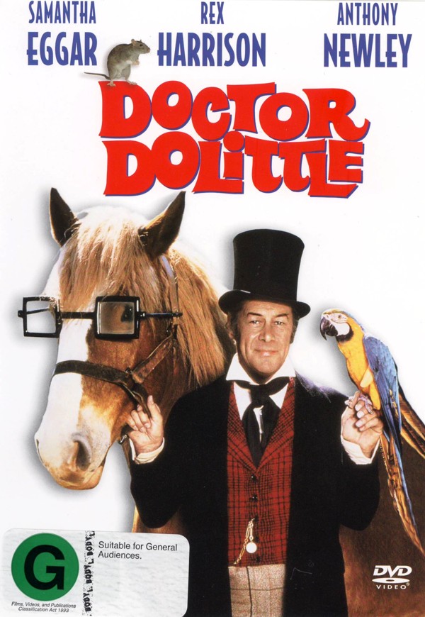 Doctor Dolittle on DVD image