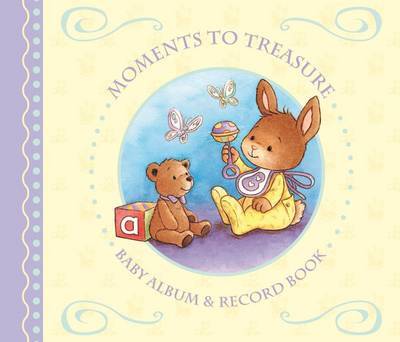 Moments To Treasure: Baby Album and Record Book with Integral Box