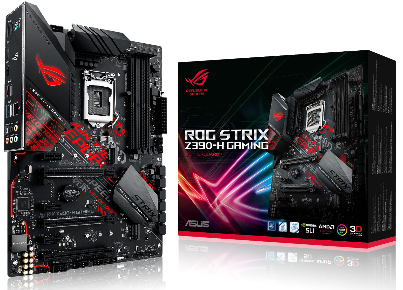 ASUS ROG Strix Z390-H Gaming Motherboard image