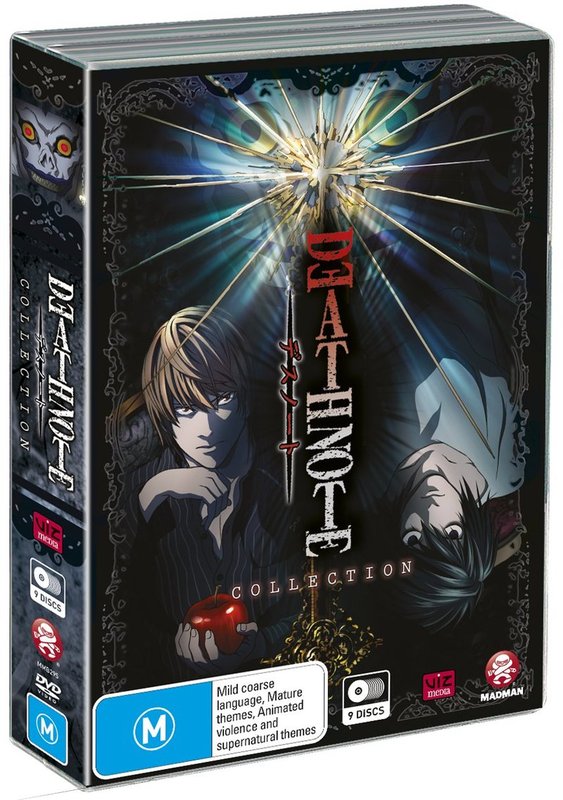 Death Note Complete Collection DVD In Stock Buy Now At Mighty 