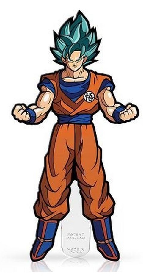 Dragon Ball Super: SSGSS Goku (#M1) - Mini-FiGPiN image