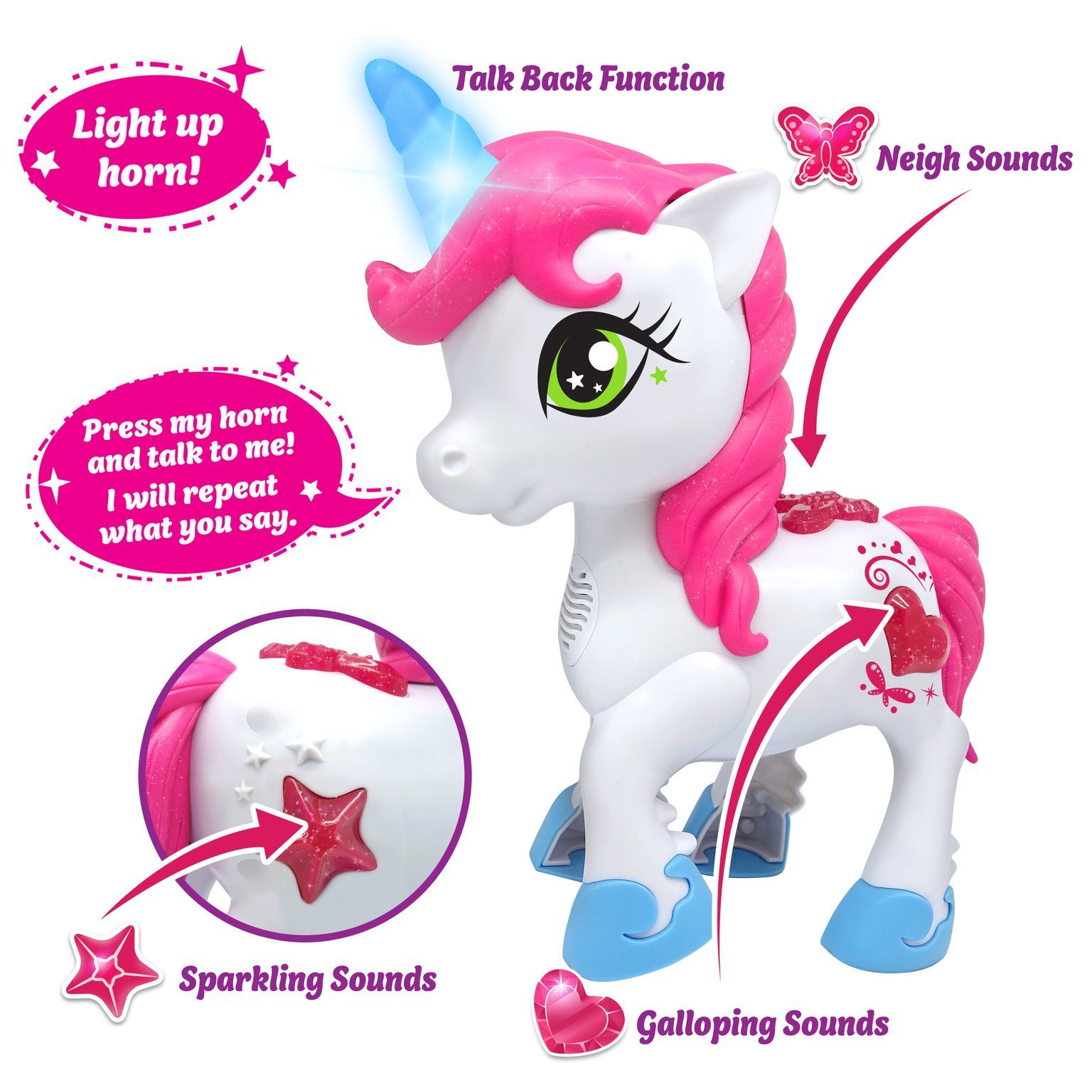 Junior Megasaur: Little Unicorn Touch and Talk image