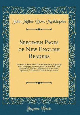 Specimen Pages of New English Readers by (John Miller Dow Meiklejohn image