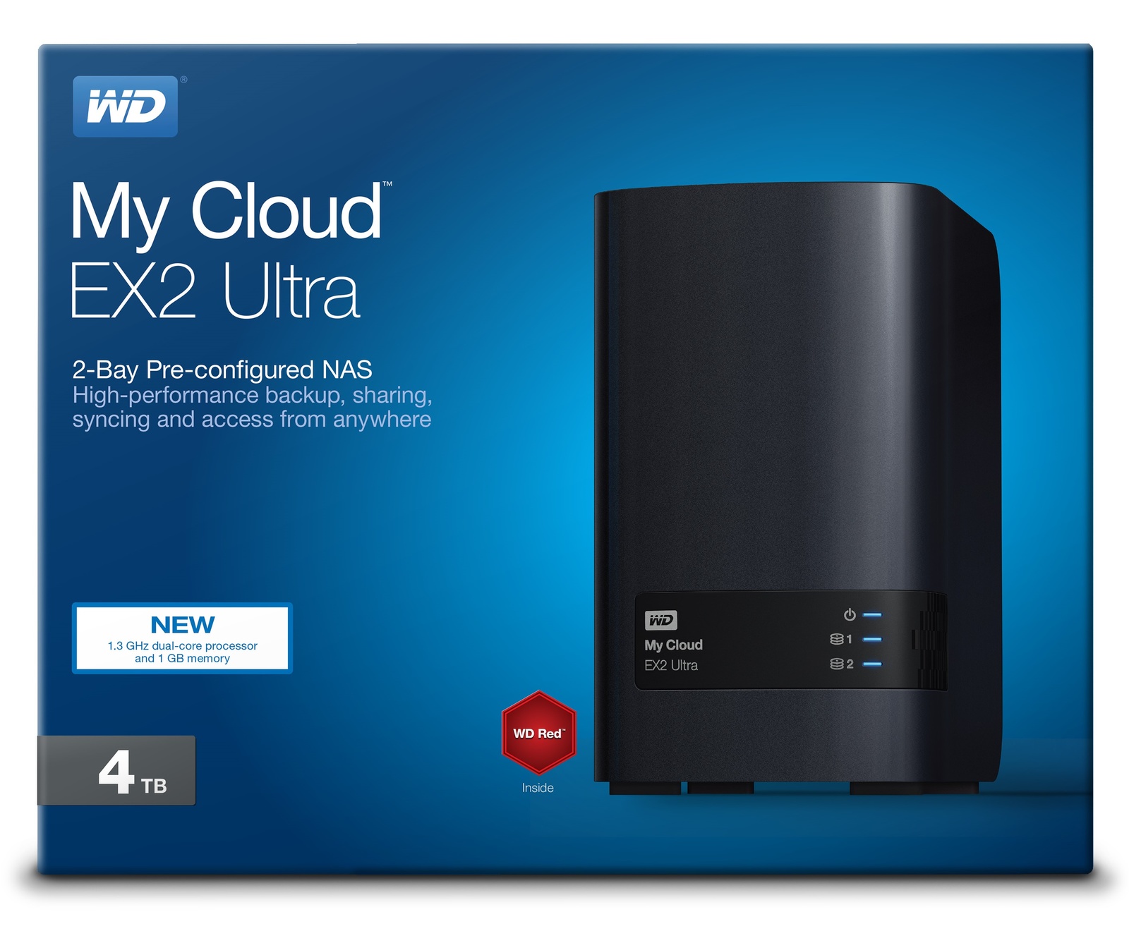 4TB WD My Cloud EX2 Ultra Personal Cloud Storage at Mighty Ape NZ