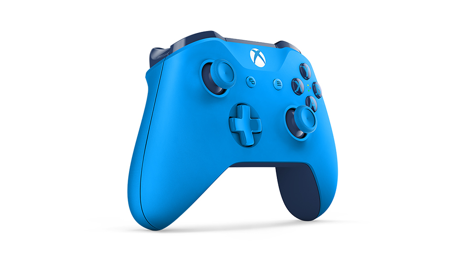 Xbox One Wireless Controller - Blue (with Bluetooth) for Xbox One image
