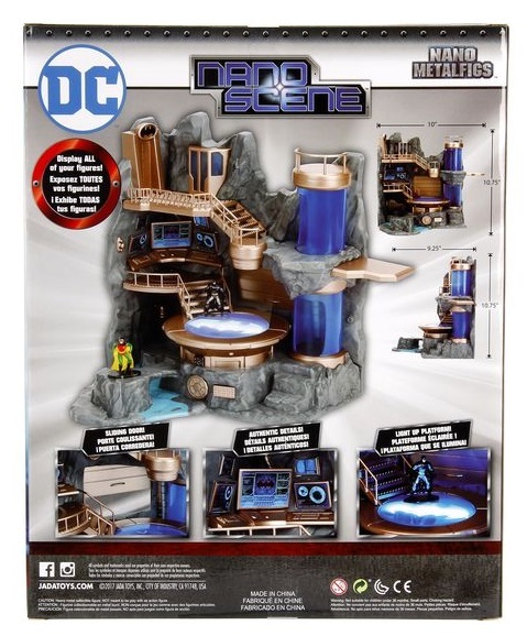 Jada Metal Minis: DC Comics - Nano Metalfigs Batcave Playset