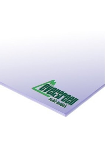 Evergreen Styrene White Sheet 0.13mm (3pk)