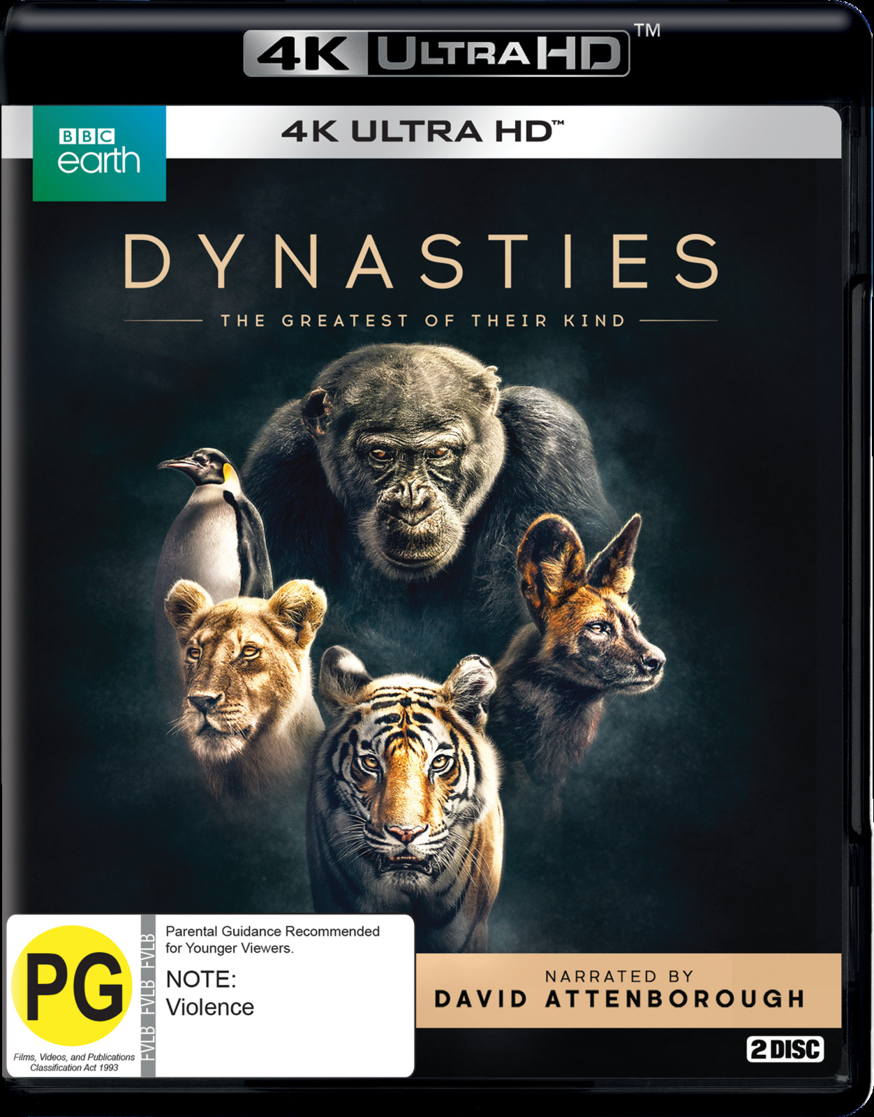 Dynasties on UHD Blu-ray image