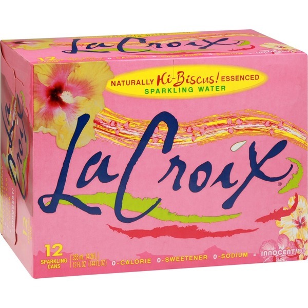 La Croix Sparkling Water - Hi-Biscus 355ml Can (12 Pack) image
