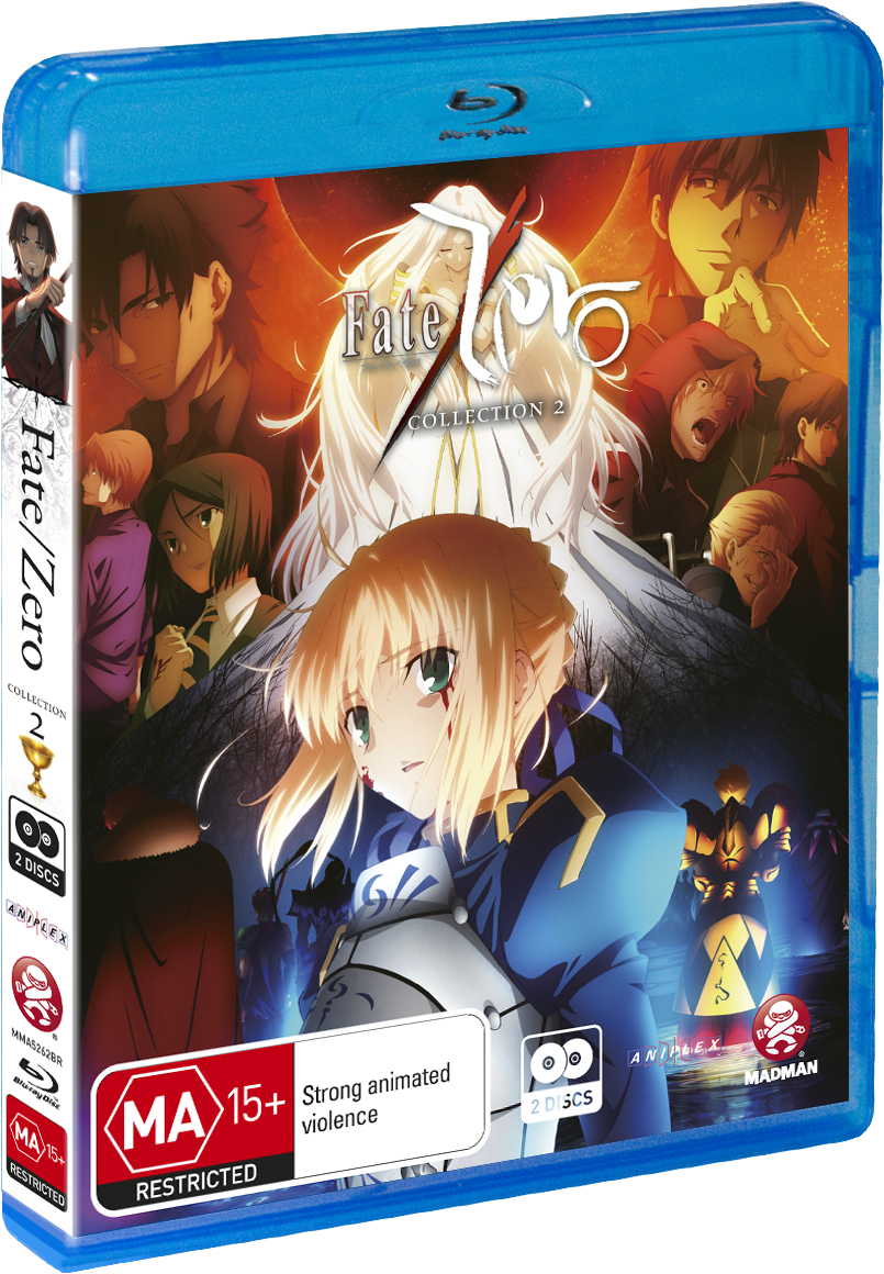 Fate Zero Collection 2 Blu Ray Buy Now At Mighty Ape Australia
