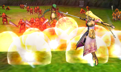 Hyrule Warriors Legends on 3DS