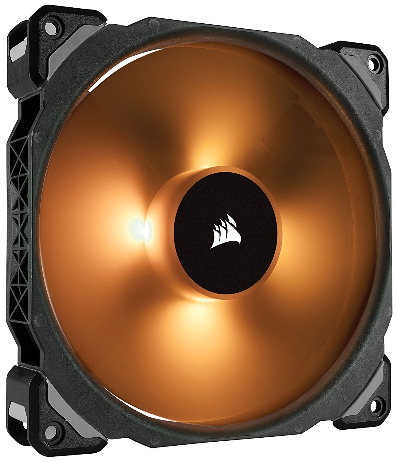 Corsair ML140 PRO RGB LED 140MM PWM Premium Magnetic Levitation Fan — Twin Fan Pack with Lighting Node PRO image