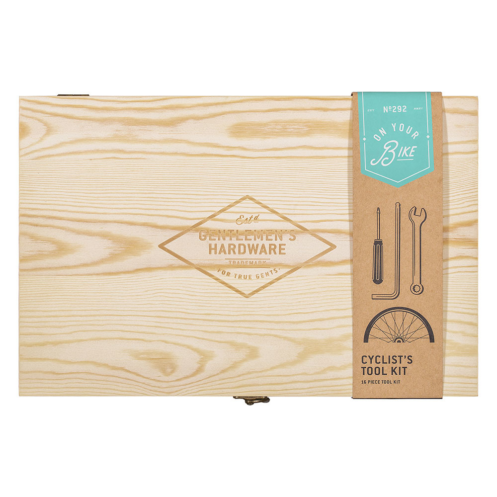 Gentlemen's Hardware Bicycle Tool Kit Wooden Box image