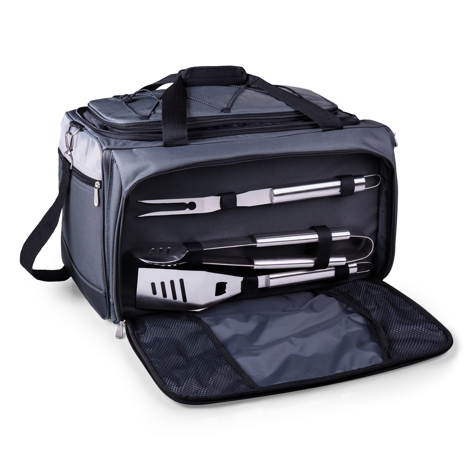 Buccaneer Portable Charcoal Grill All-In-One BBQ Set