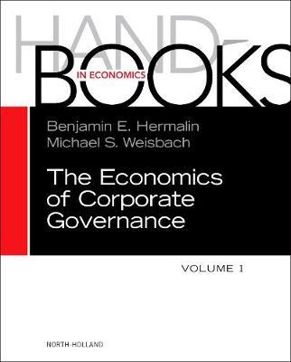 The Handbook of the Economics of Corporate Governance: Volume 1 image