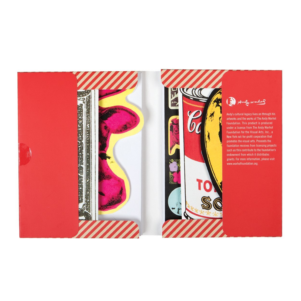 Galison: Shaped Portfolio Notecards - Warhol image