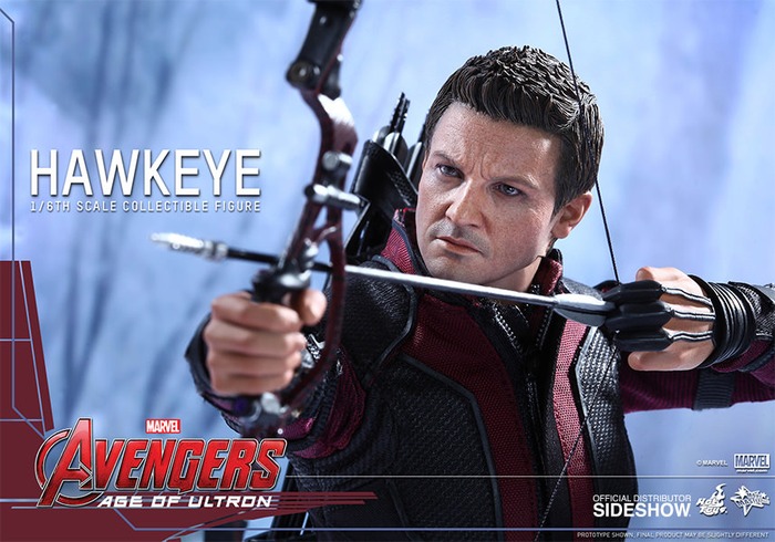 Hot Toys Avengers 2 Hawkeye 12" Figure image