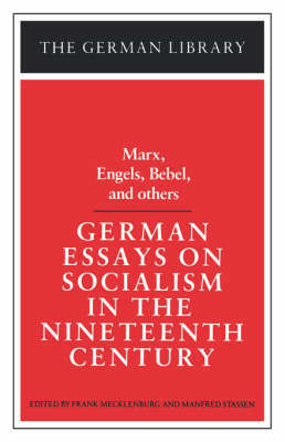 German Essays on Socialism in the Nineteenth Century by Karl Marx image