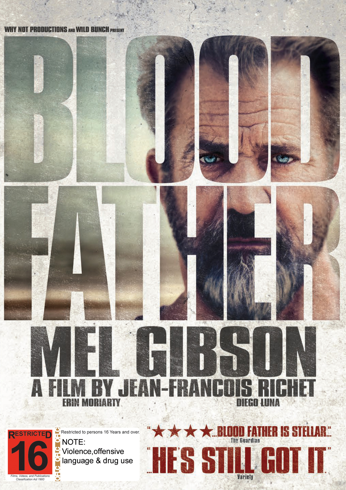 Blood Father on DVD image