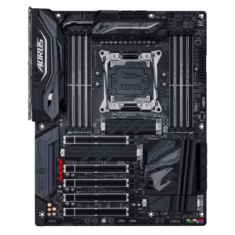 Gigabyte Aorus X299 AORUS Gaming 9 ATX X299 Motherboard image