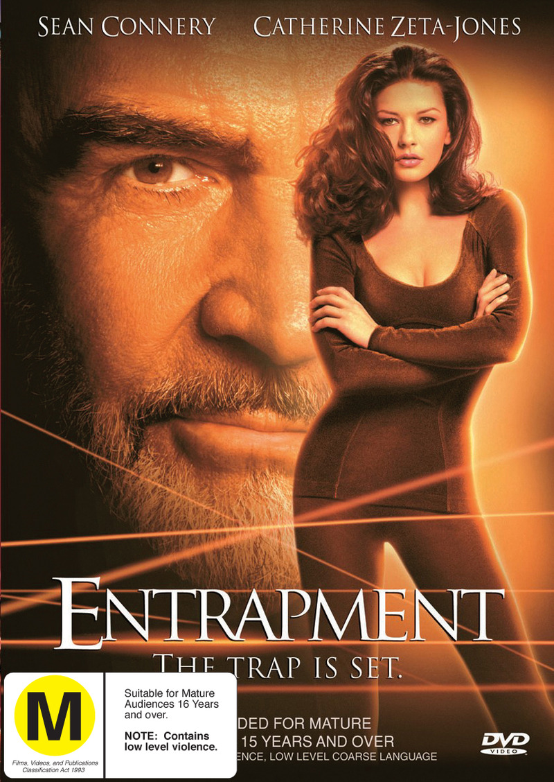 Entrapment on DVD image
