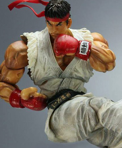 Street Fighter 4 Play Arts Kai Ryu Action Figure image