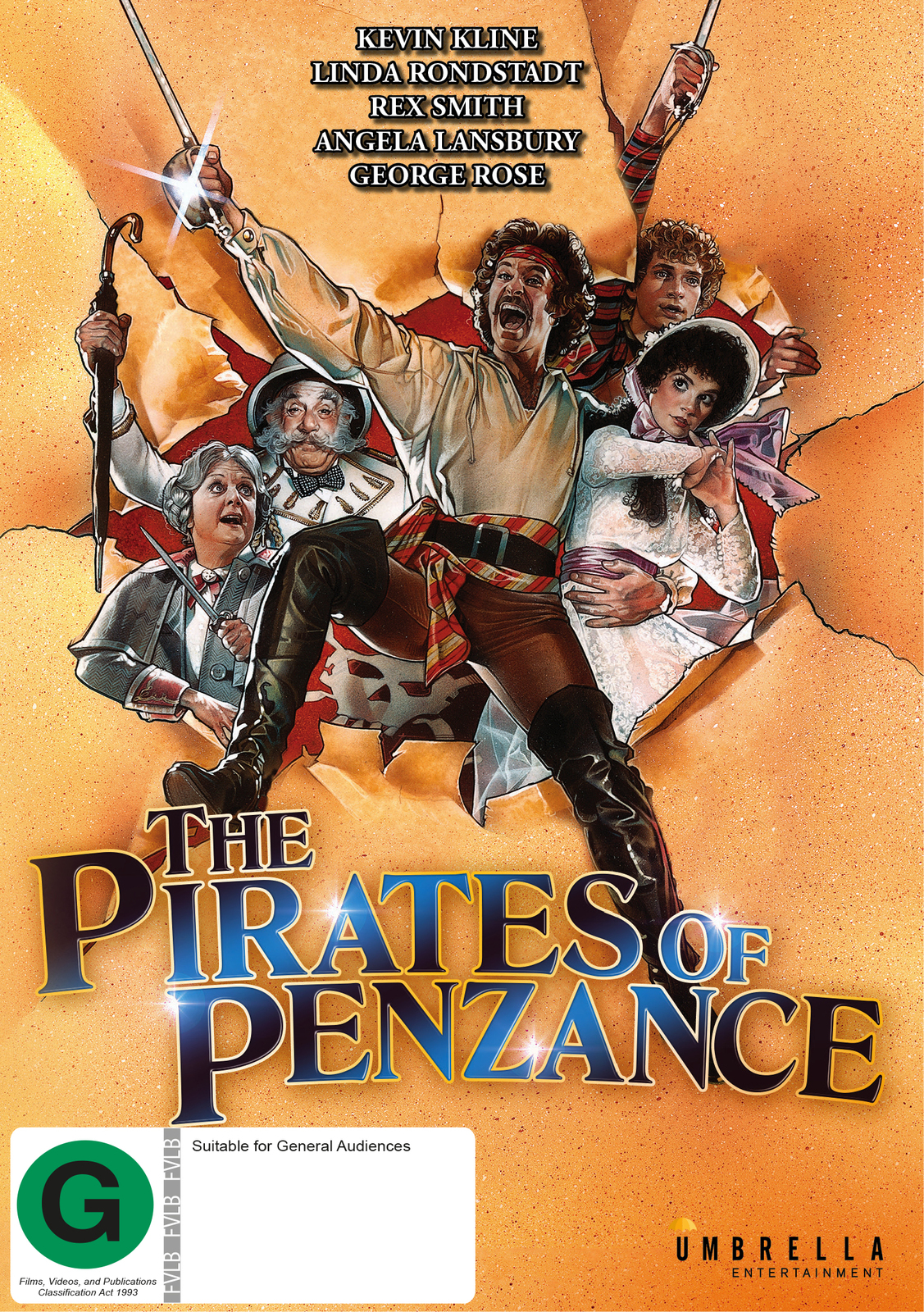 The Pirates of Penzance on DVD image