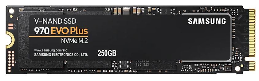 250GB Samsung 970 EVO Plus NVMe M.2 SSD image