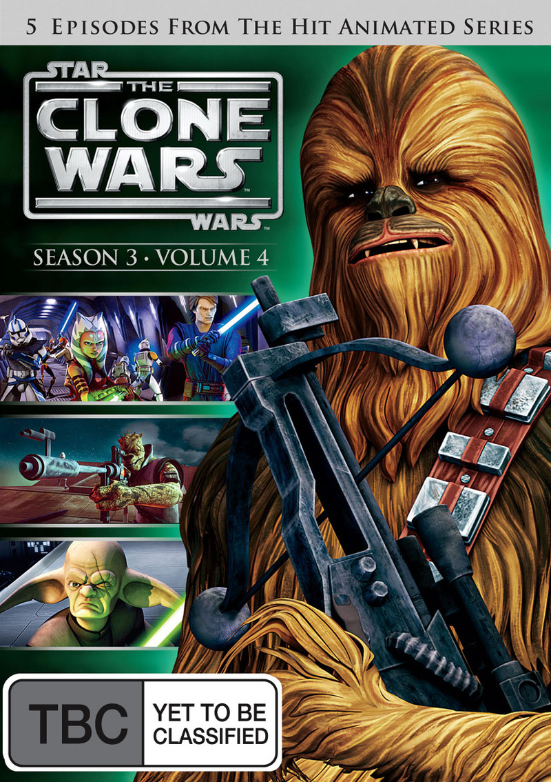 Star Wars: The Clone Wars - Season 3 Volume 4 on DVD