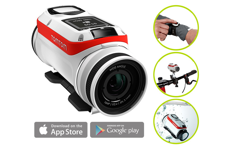 TomTom Bandit 4k Action Camera (Premium Pack) image