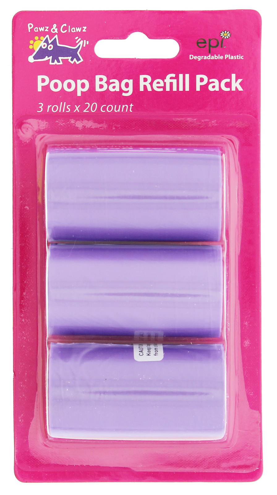 Buy Poop Bag Refill (3 rolls of 20) at Mighty Ape NZ